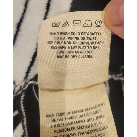 Moth Anthropologie Women Velda Mock Neck Sweater Dress Black Knee Length medium - Picture 9 of 10